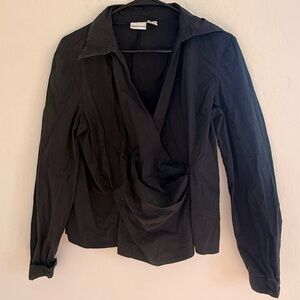 Newport News Black Women's Top